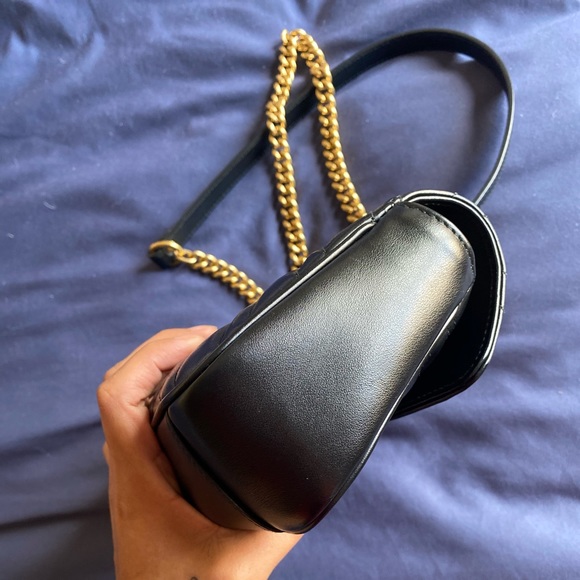 (SOLD TO A LOVELY BUYER) GG Marmont matelassé mini - Picture 4 of 10